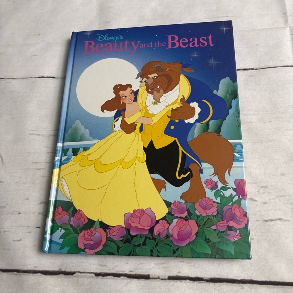 Vintage 1991 Beauty and the Beast Book 1st Edition